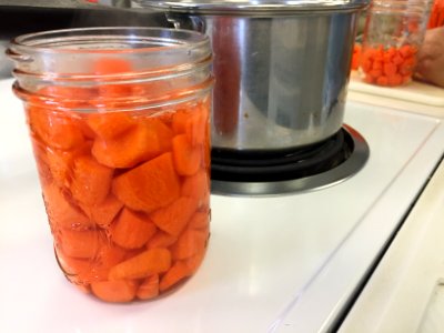 Pressure Canned Carrots