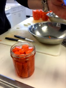 Pressure Canned Carrots