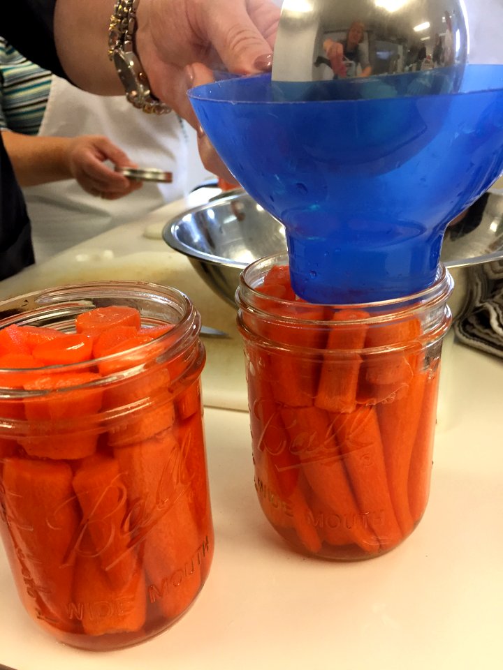 Pressure Canned Carrots