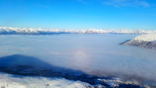 Fog Over Currant Creek photo