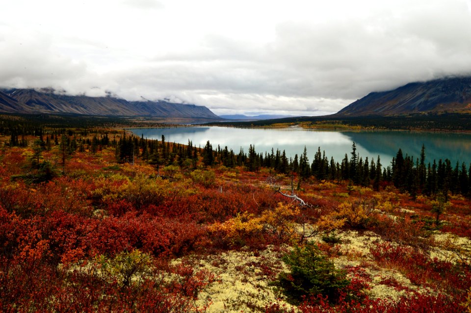 Upper Twin Lake From Low Pass