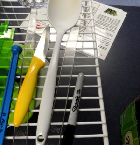 Tools for pickling asparagus photo