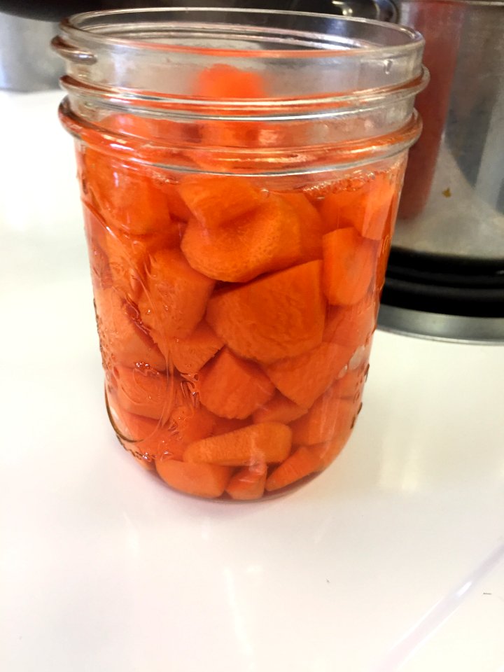 Pressure Canned Carrots photo