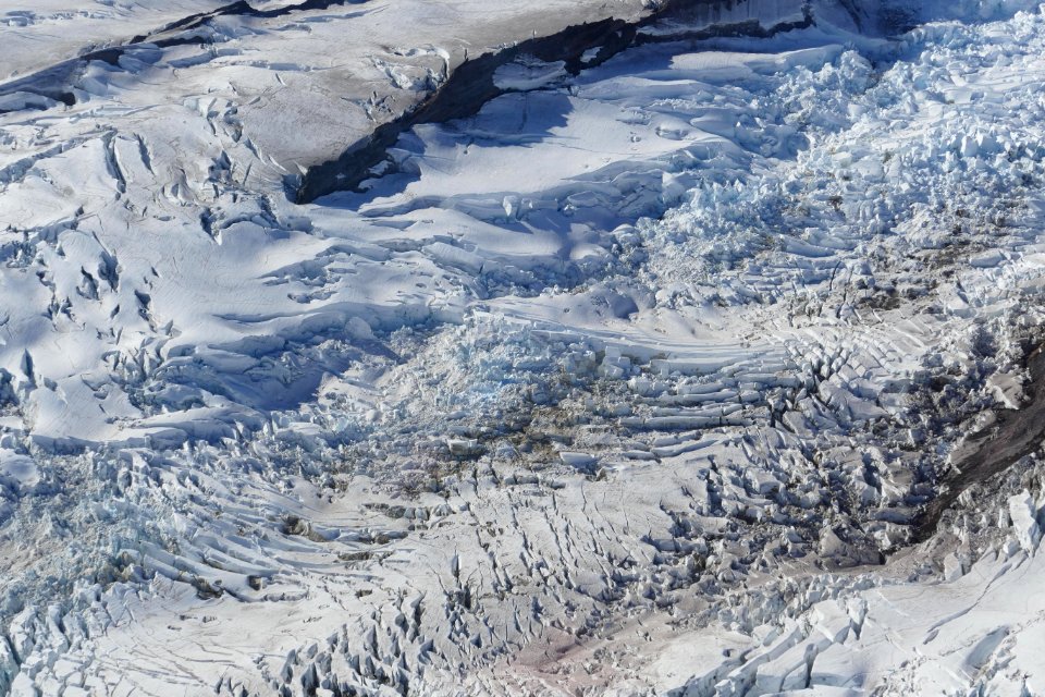 Glaciers Near Silver Salmon Creek