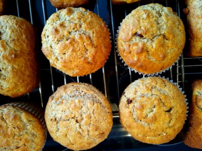 Banana bran muffins 3
