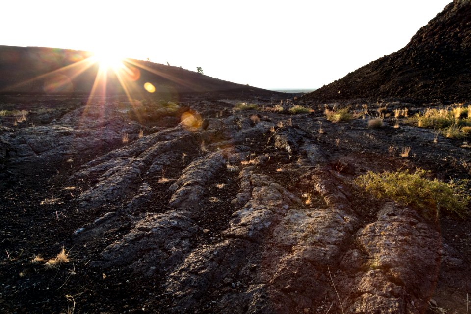 Sunburst over Inferno Cone