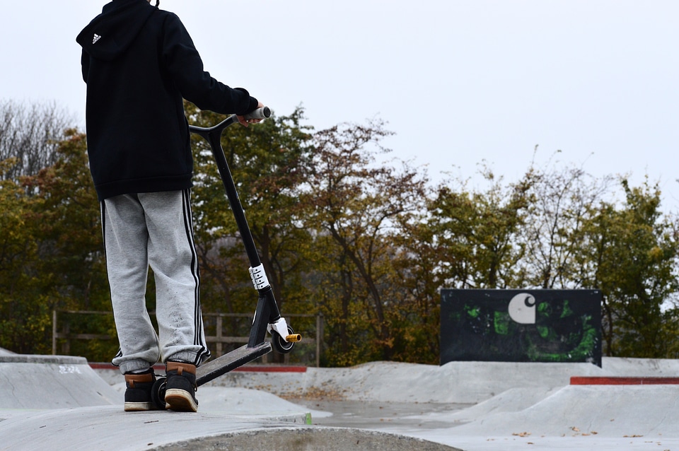 Spark scooter autumn