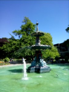 Peacock Fountain