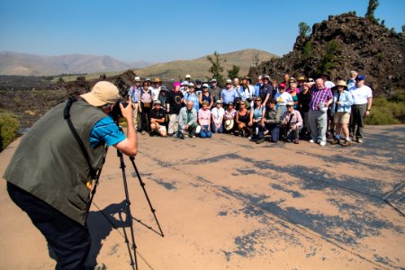 Eclipse weekend in Craters of the Moon - North Crater Flow Trail area (2)