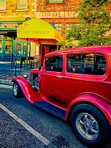 Retro vehicle automobile