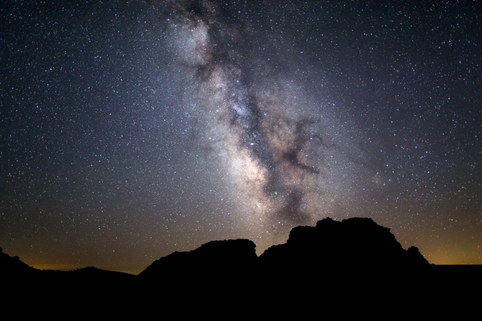 Milky Way over Snow Cone