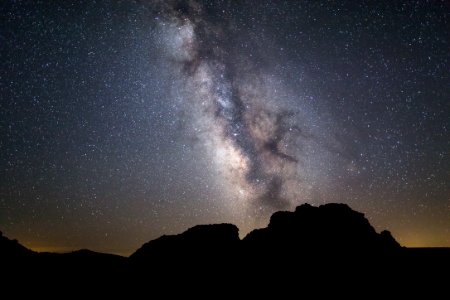 Milky Way over Snow Cone