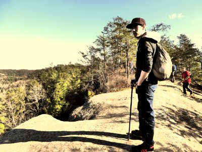 Hiking the Red River Gorge, Slade, KY