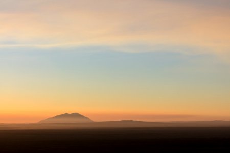 Big Southern Butte at Sunrise from Inferno Cone