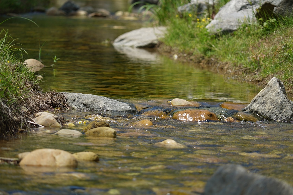 Outdoor water watercourse