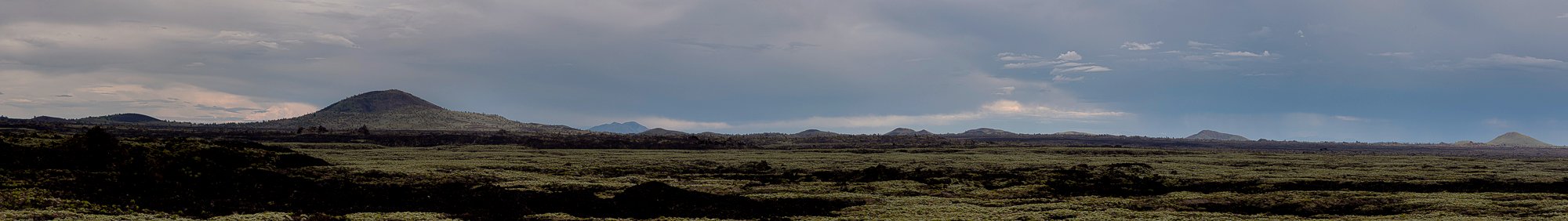Panoramic Park View Looking Toward the Southeast