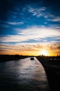 Sky channel river