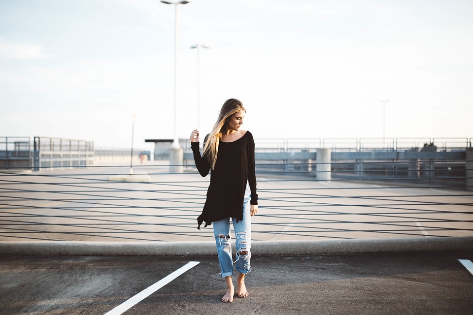 Fashion casual jeans