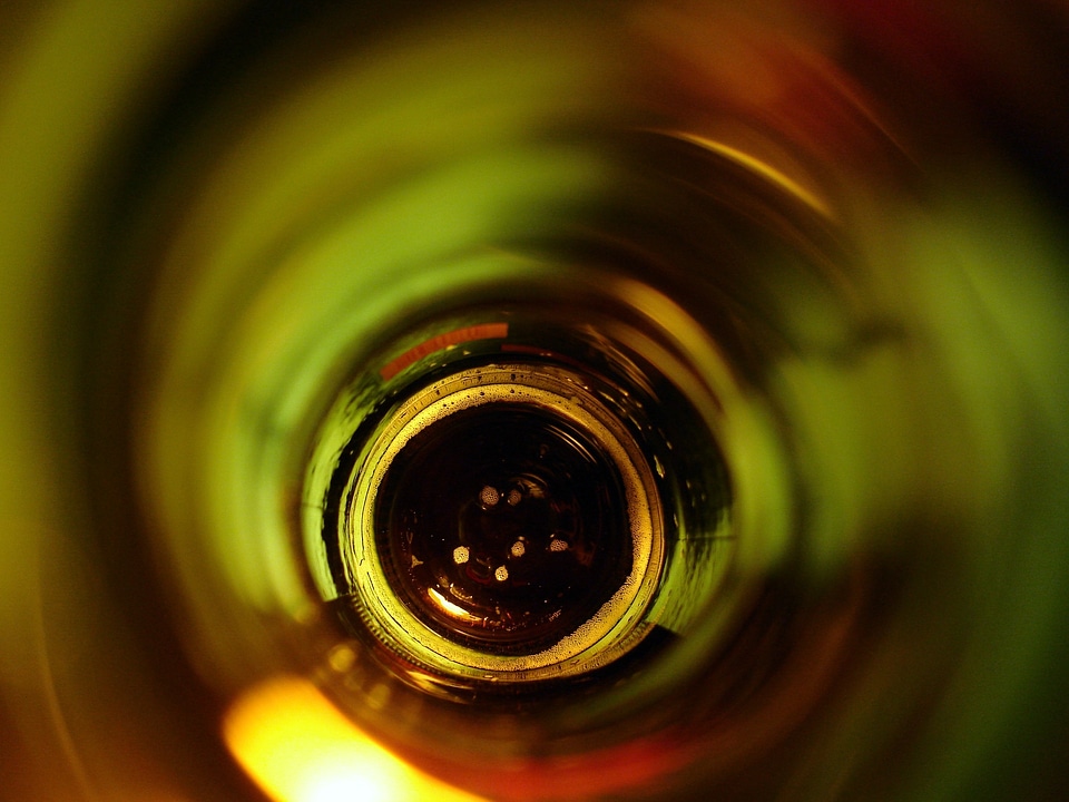 Circle glass colorful