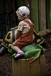 Turtle childhood play