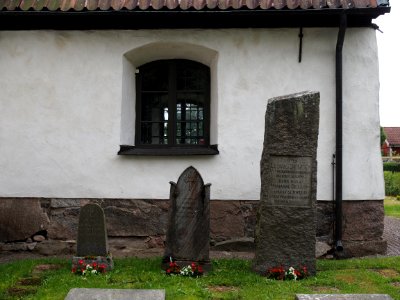 De Geers gravar. Skönberga kyrka