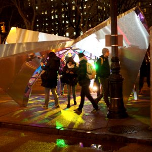 Union Square at night