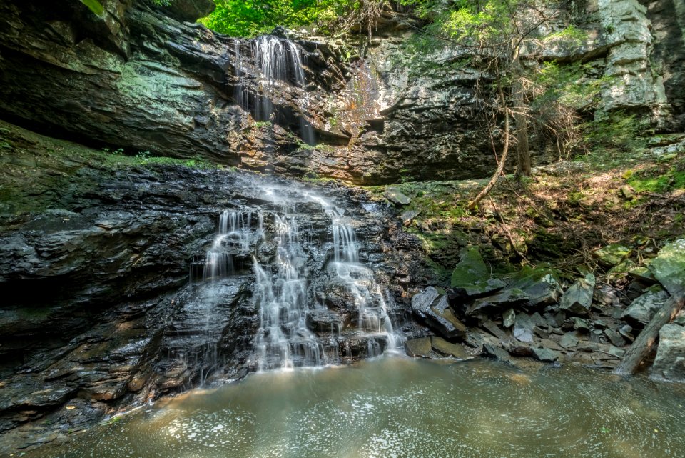 Middle Isha Falls, Isha Campus, Warren County, Tennessee 2