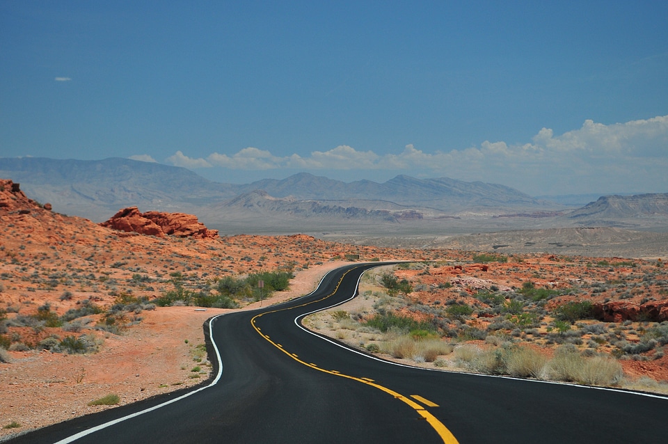 Desert summer travel