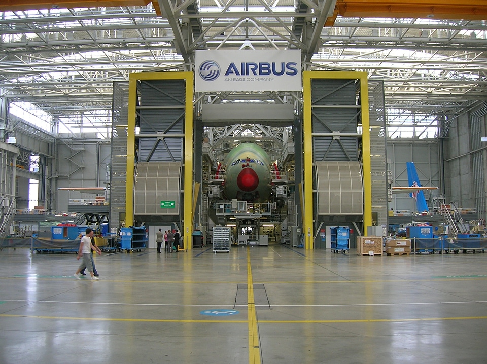 Aircraft assemble factory