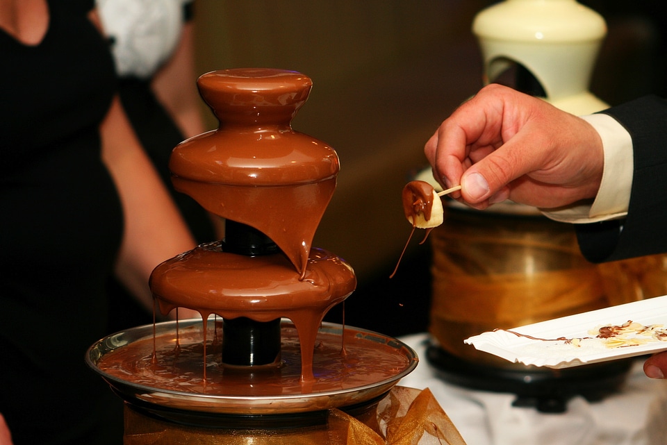Chocolate chocolate fountain food amp drink