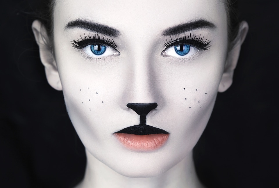 Fashion catwoman model