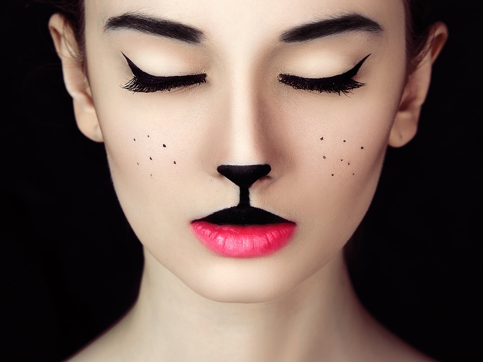Fashion catwoman model
