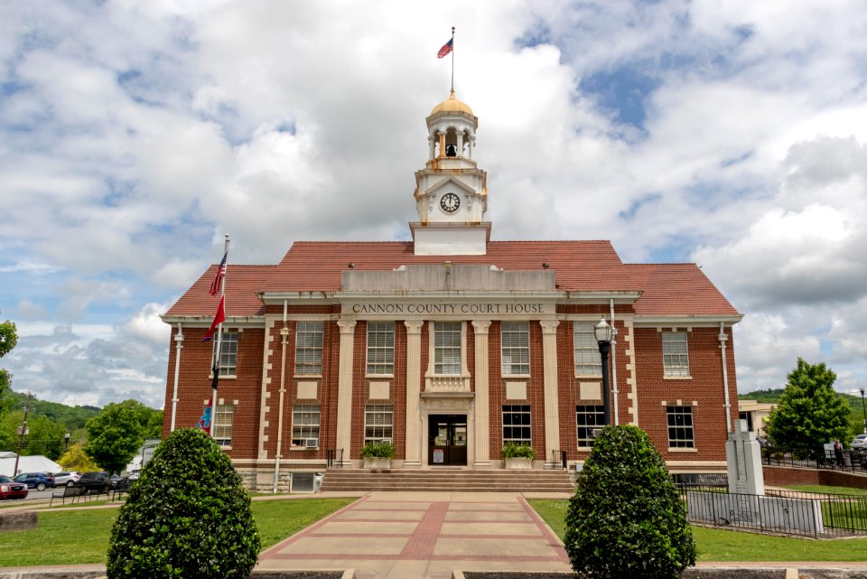 Cannon County Courthouse, Cannon County, Tennessee 1