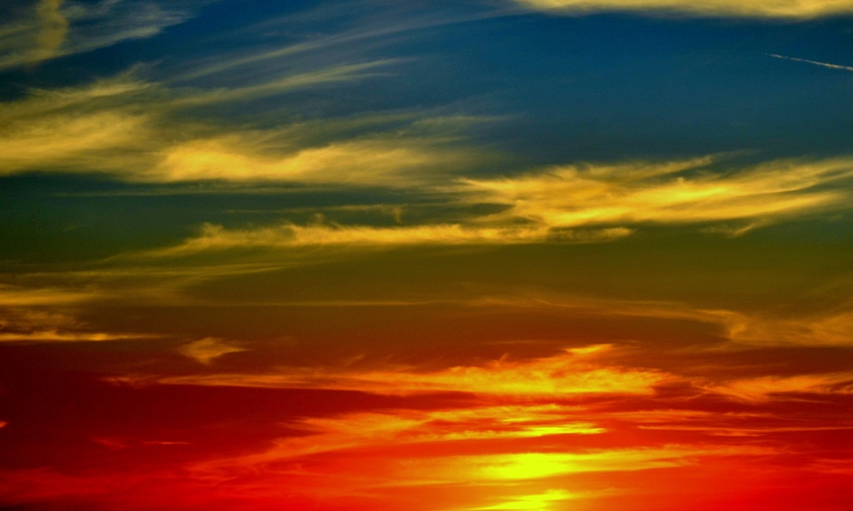 Sky summer colorful photo