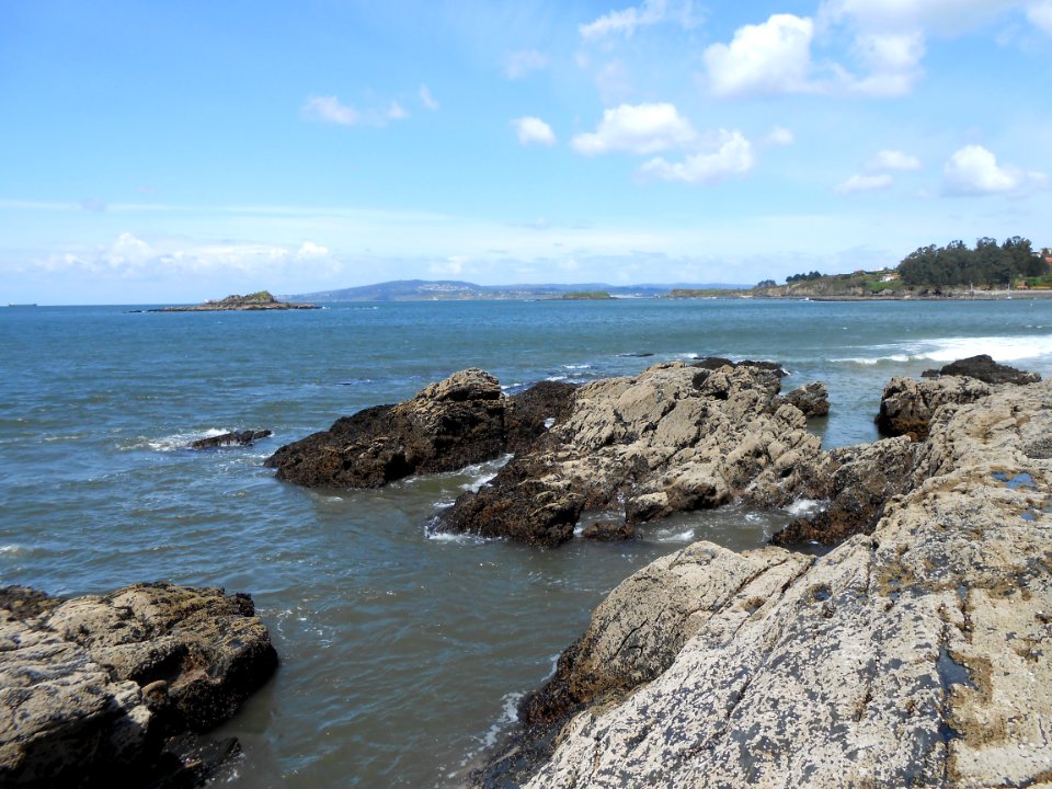 Playa pequeña de Perbes, A Coruña