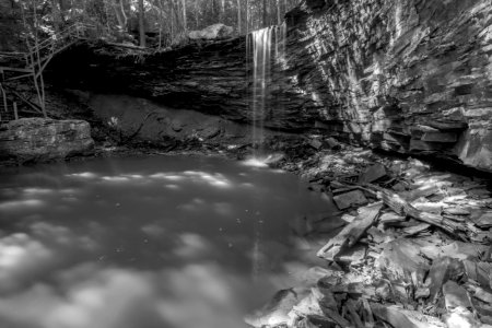 Lower Isha Falls, Isha Campus, Warren County, Tennessee