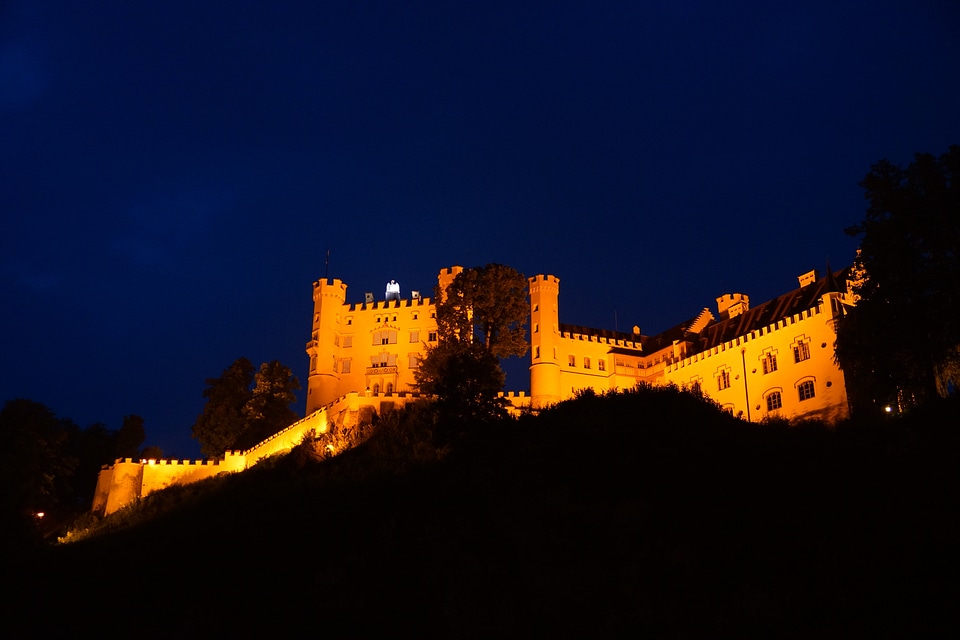 Füssen bavaria castle hohenschwangau