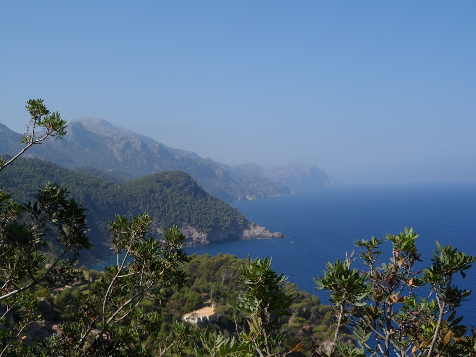 Surf mediterranean rocky coast