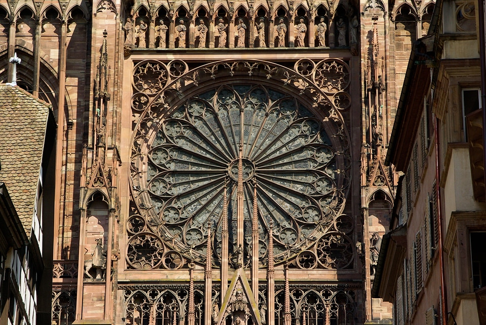 Cathedral gothic rosette