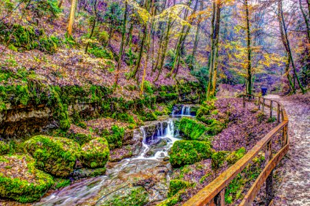 Verenaschlucht Solothurn HDR photo