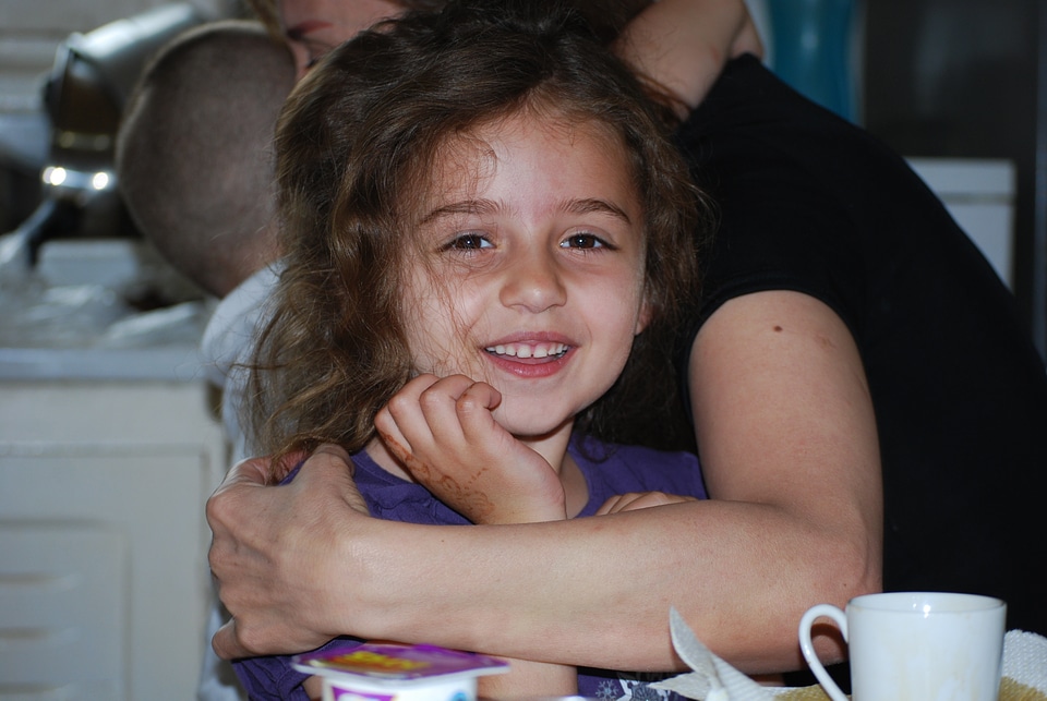 Child happiness smiling