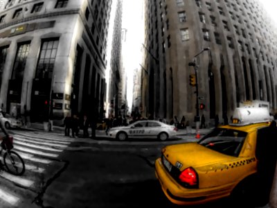New York Taxy Comic