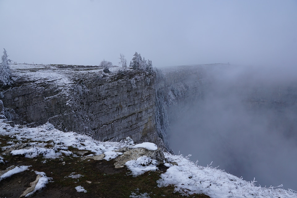 Landscape nature snow