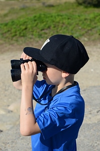 Binoculars kaptan sea photo