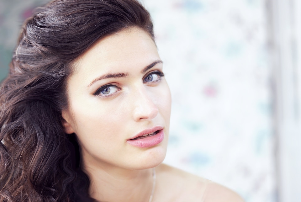 Model pretty portrait