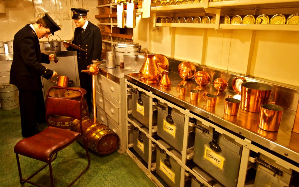 HMS Belfast - Stores
