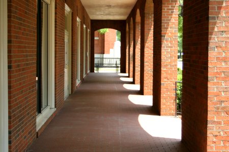 brick building