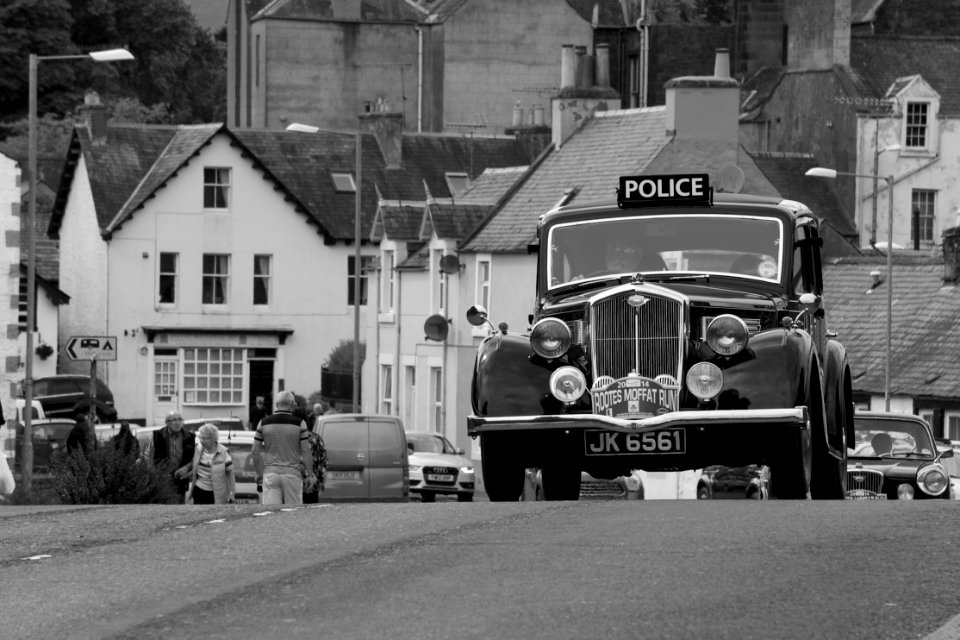 Wolseley 14/60 police car