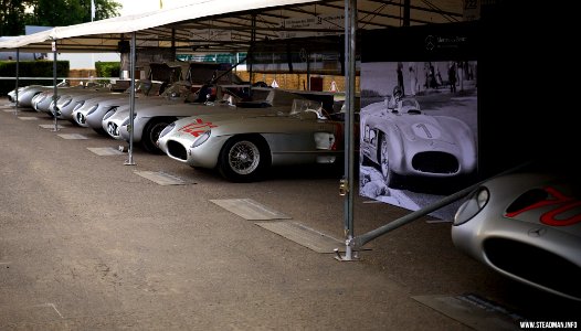 2015 Goodwood Festival Of Speed - Mercedes Lineup