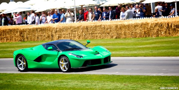 2014 Goodwood Festival Of Speed - Jay Kay's "Italian Flag Green" LaFerrari